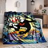 1 Stück Dexter's Labor Gemütliche Print-Decke Leichte Warme Flanell-Kuscheldecke Für Sofa, Bett, Wohnzimmer