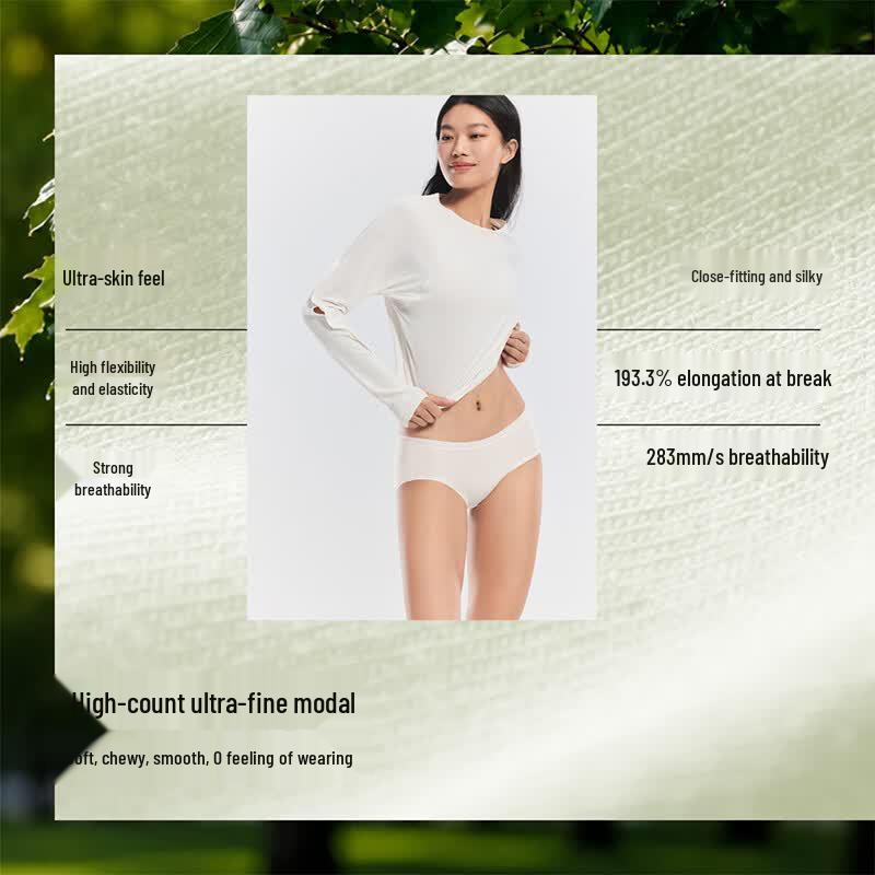 Beneath the Banana Modal Seamless Antibacterial Briefs SF054