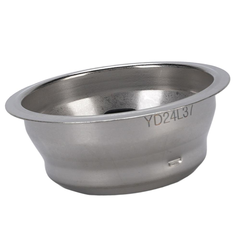 51MM Portafilter Basket Stainless Steel Portafilter Filter Basket with Silicone Washer for EC860