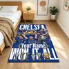 Chelsea Fc Football Player Customized Name Floor Mat Design for Study room Game Room Decorate room Dormitory Antislip Carpet Decorate Offices