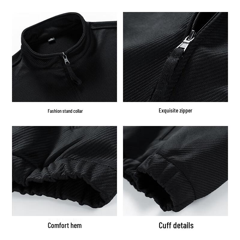 ROMON Men's Stand-Collar Autumn/Winter Jacket