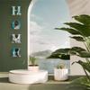 4pcs Handmade Ocean HOME Sign Pendant Nautical Style Wall Hanging Ornaments  Bedroom