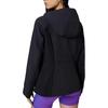 SAUCONY Hooded Solid Color Waterproof Windbreaker Women Jacket Black SC1240155A-BK01