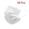 Masks 3-layer Mask Face Masks Melt Blown Cloth Disposable Anti-Dust Protective Masks Earloops Mouth Mask Black Mascarillas