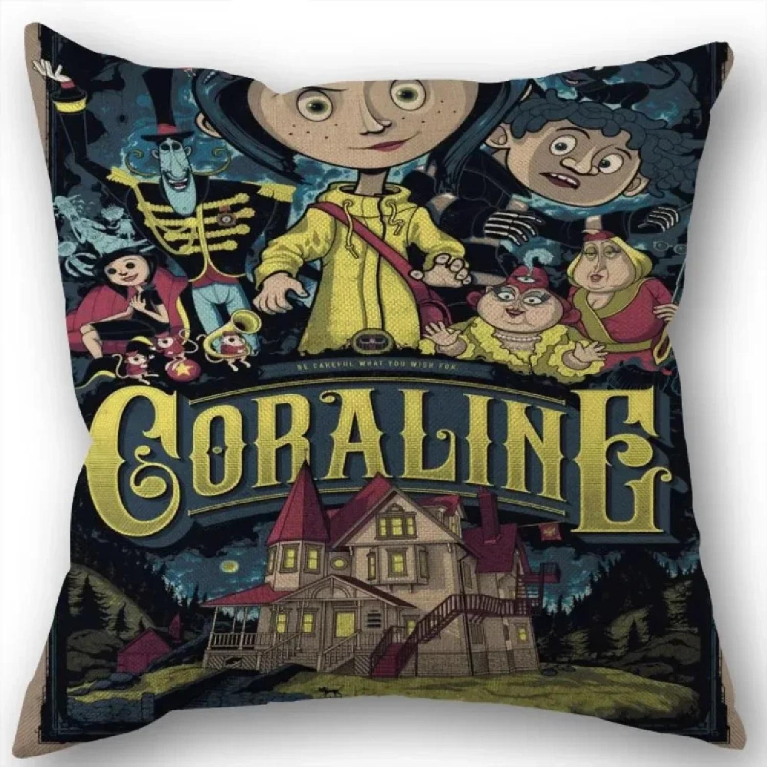 Наволочка CORALINE-Свадебная-Декоративная Хлопковая Наволочка Для Домашней Подушки  ,(4) 30x30cm