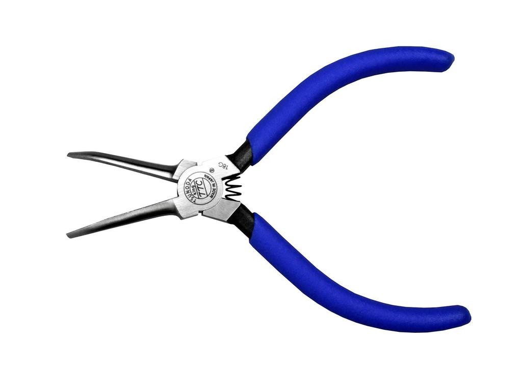 TSUNODA Tapered Nose Bent 125mm FNP-125N Pliers, Type,