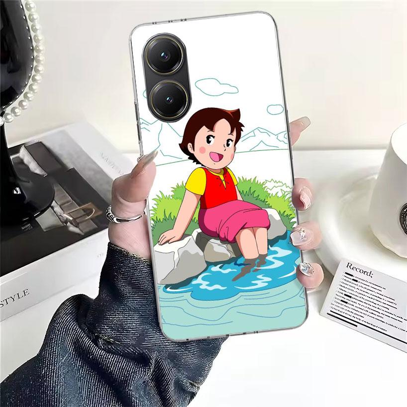 Heidi Cute Cartoon Soft Phone Case For Xiaomi Redmi 15C 15 13C 13 Poco X5 X6 X7 F7 Ultra M7 12C 12 10 10C 9C 9A 9T 9 Fundas Poco