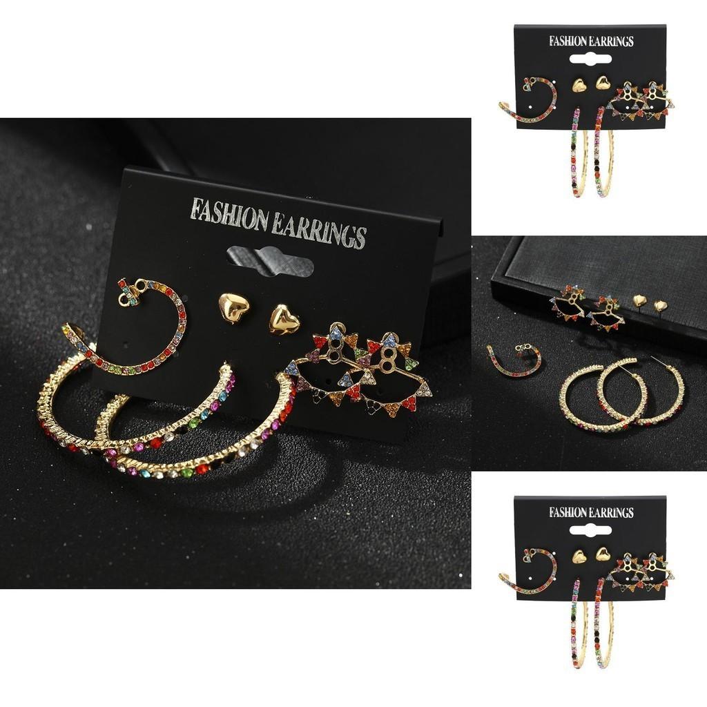 Cute Fresh And Shaped Alloy Earrings Perfect For Celebrations Promotions And