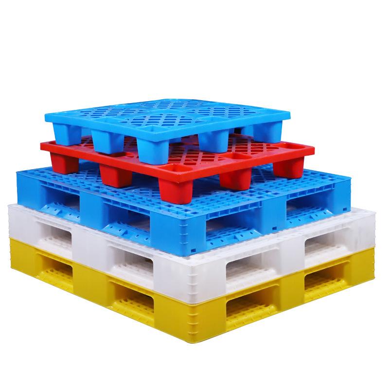 Grid Type Plastic Pallet for Logistics and Warehouse: Moisture-Proof Ground Stacking Base Plate