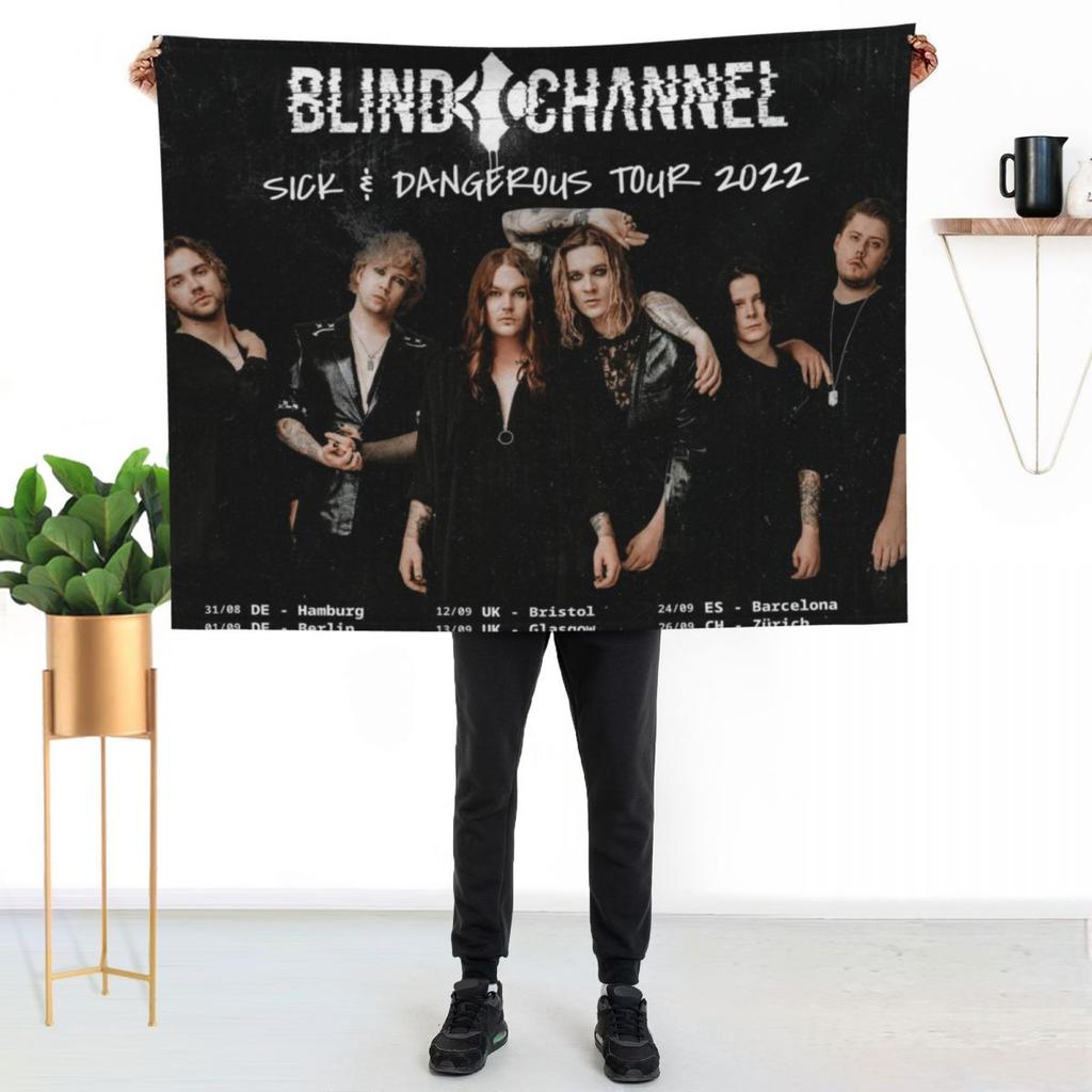 Blind Channel 2022 Throw Blanket Multi Use Warm Blanket for Living Room Bedroom