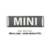Для MINI Алюминиевый сплав Автомобильный Логотип Наклейка на Багажник Шильдик Декоративная Наклейка Аксессуары R52 R53 R56 R57 R58 R60 CLUBMAN COUNTRYMAN t4