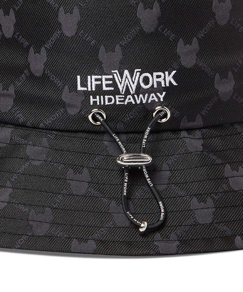 LIFEWORK Solid Radogram Bucket Hat