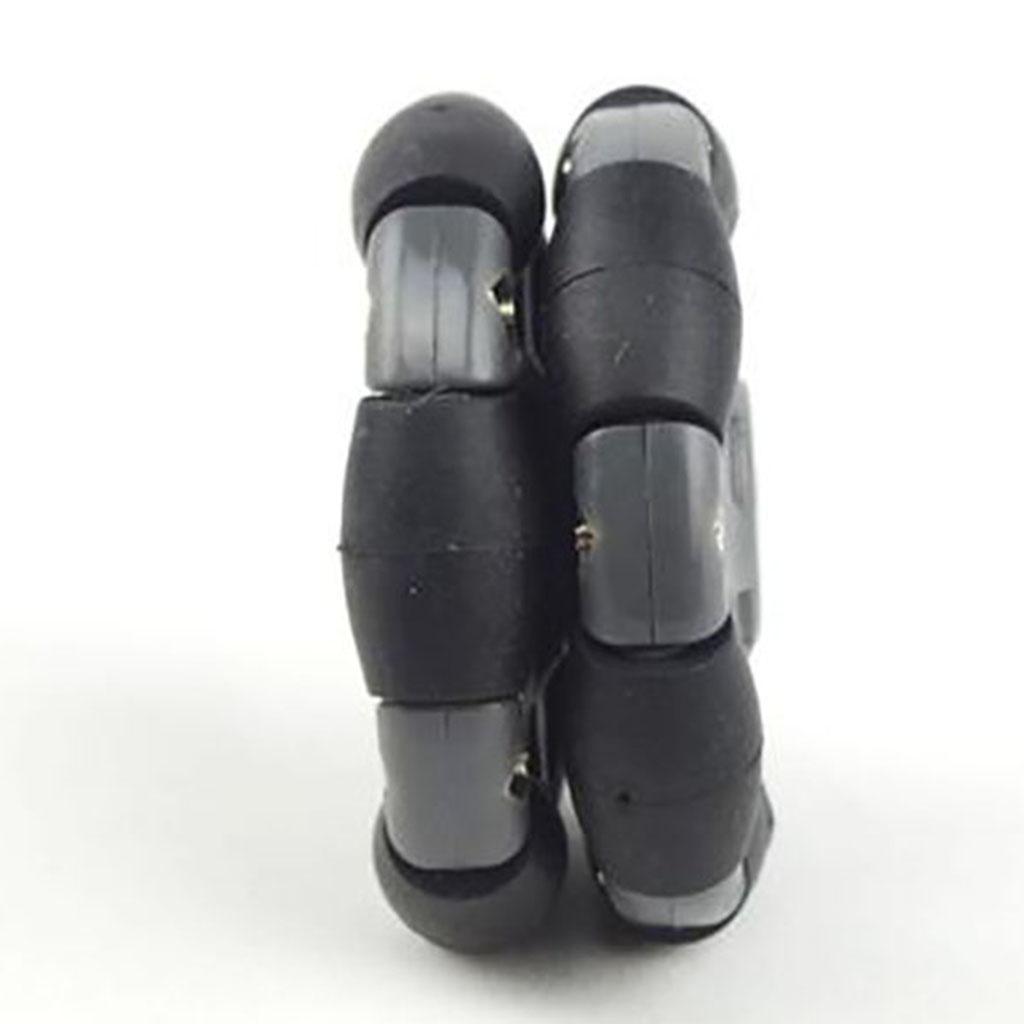 58mm Omni Wheels Double Plastic Universal Wheel for Robot Platforms Car RC Toy DIY Part
