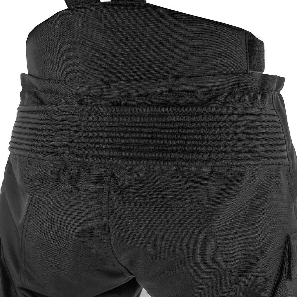 Komine PK-7463 Protective Adventure Mesh Pants for Motorcycles 07-7463 Men's Black 6XL