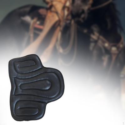 Reiten Sattel Pad Zubehör PU Leder Weichen Dicken Mehrzweck Stoßdämpfende Non Slip