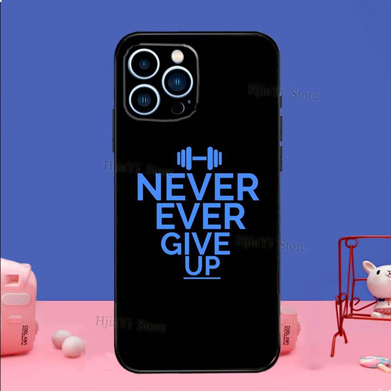 

Gym Fitness Bodybuilding Phone Case For iPhone 16 15 12 13 Mini 11 14 Pro XS Max Plus X XR Silicone Cover iPhone 12