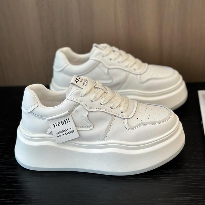 

Thick-soled little white shoes women s summer 2025 new models, the popularity increases, spring women s shoes casual shoes sports shoes women s shoe 35 белый