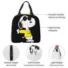 Snoopy Lunch Bag with Insulated Storage, Large Capacity, Perfect for Commuting To School or Work