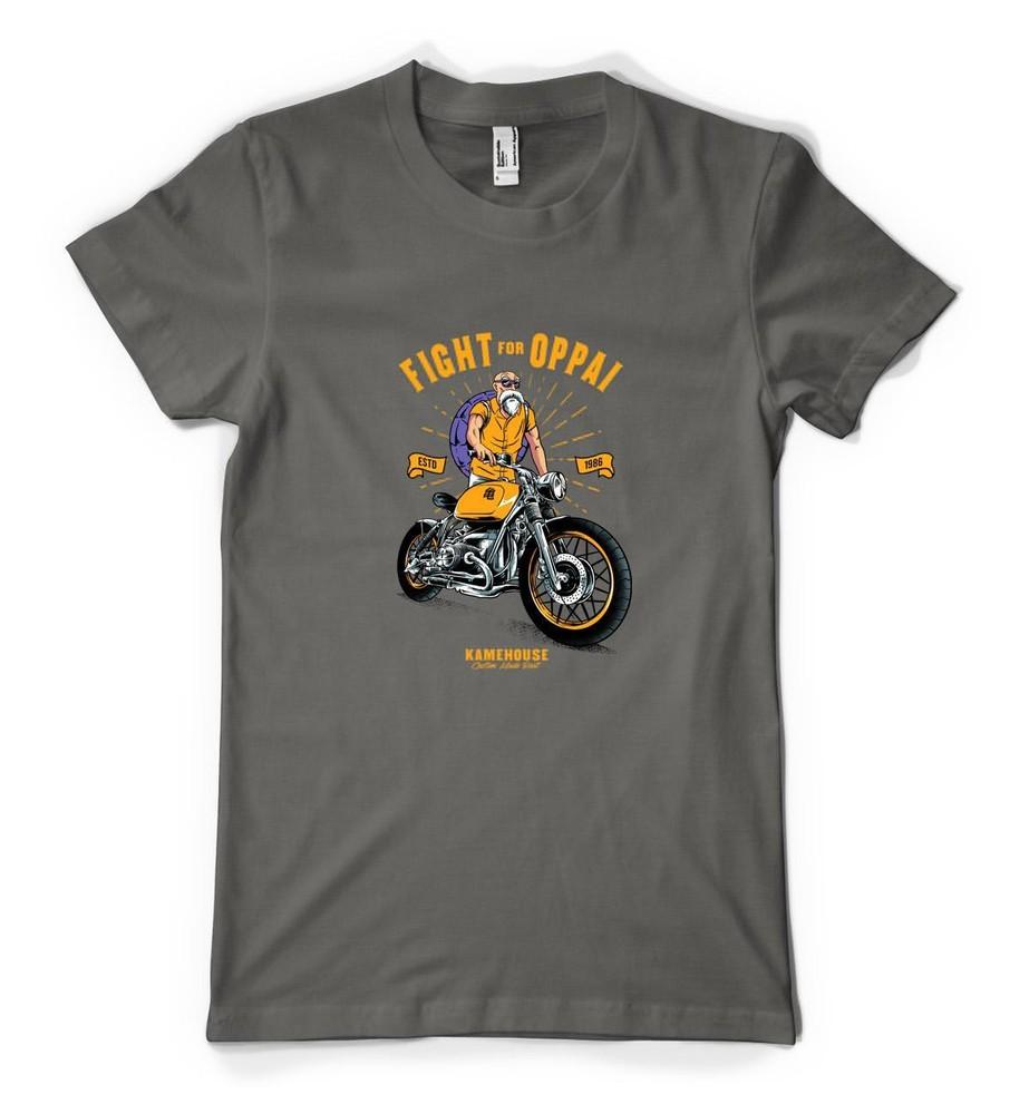 

Fight for Oppai Master Japanese Kamehouse Bike Personalised Unisex Adult T Shirt S