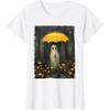 Rainy Ghost Halloween Lonely Ghost In The Forest Gothic T-Shirt Oversized T Shirt for Men Women Casual  Daily Four Seasons