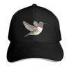 Ruby Throated Hummingbird Baseball Cap Sun Hat Black Mountaineering Beach Hat Hats For Unisex Womens