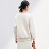 JOY SPEAKER Women's Fall 2025 Heart Print Faux Fleece Sweatshirt