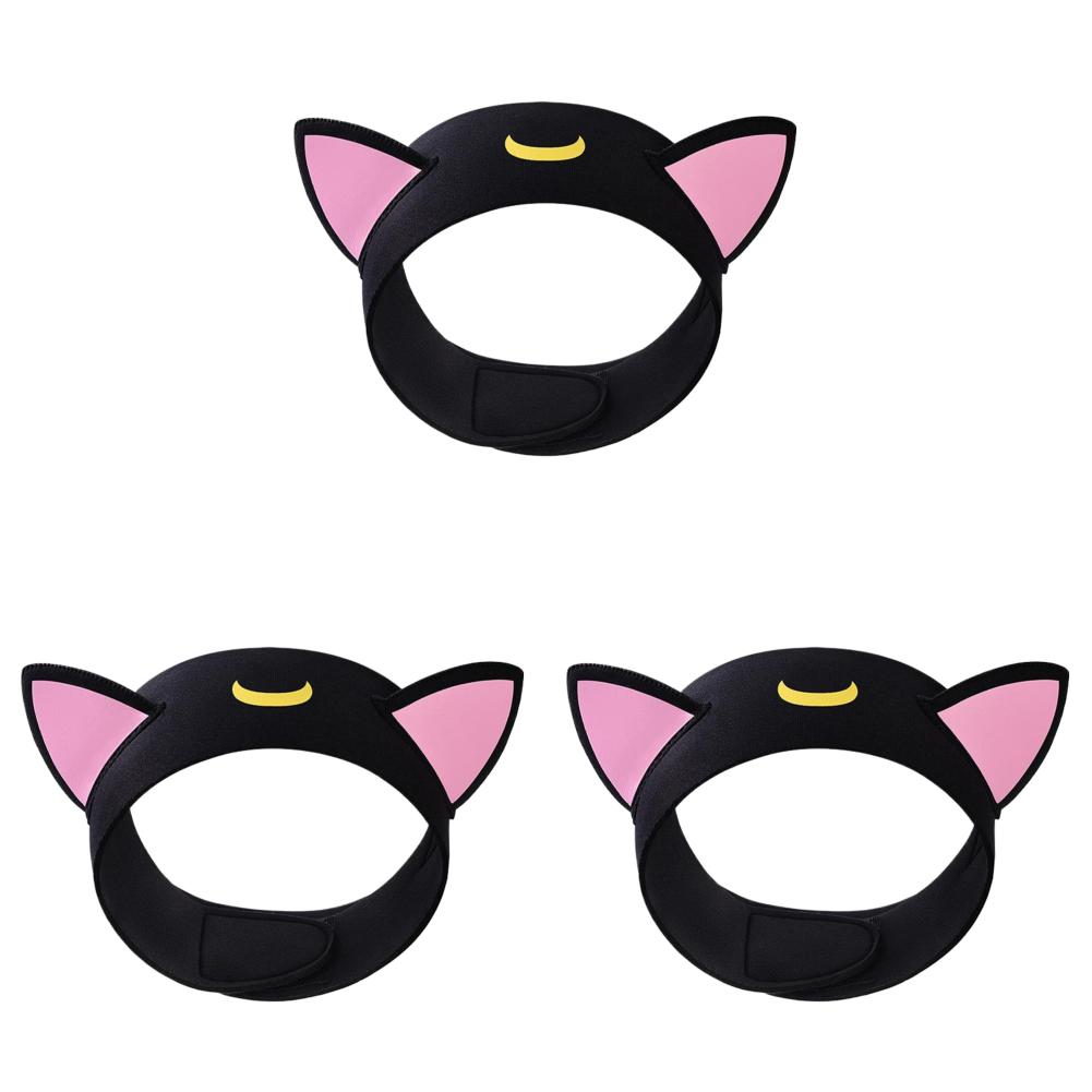 3MM Neoprene Diving Hood Headband Women Cute Cat Ears Waterproof Hat Wetsuit Hood Swimming Snorkeling Caps Cartoon Diving Hood