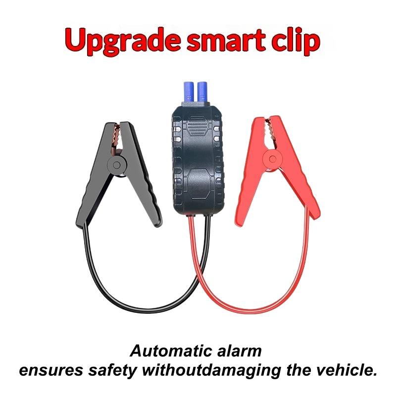 Insulated 12V Car Jump Starter Alligator Clip High Conductivity 1Pcs Replacement Clamp for Truck Emergency Battery Start