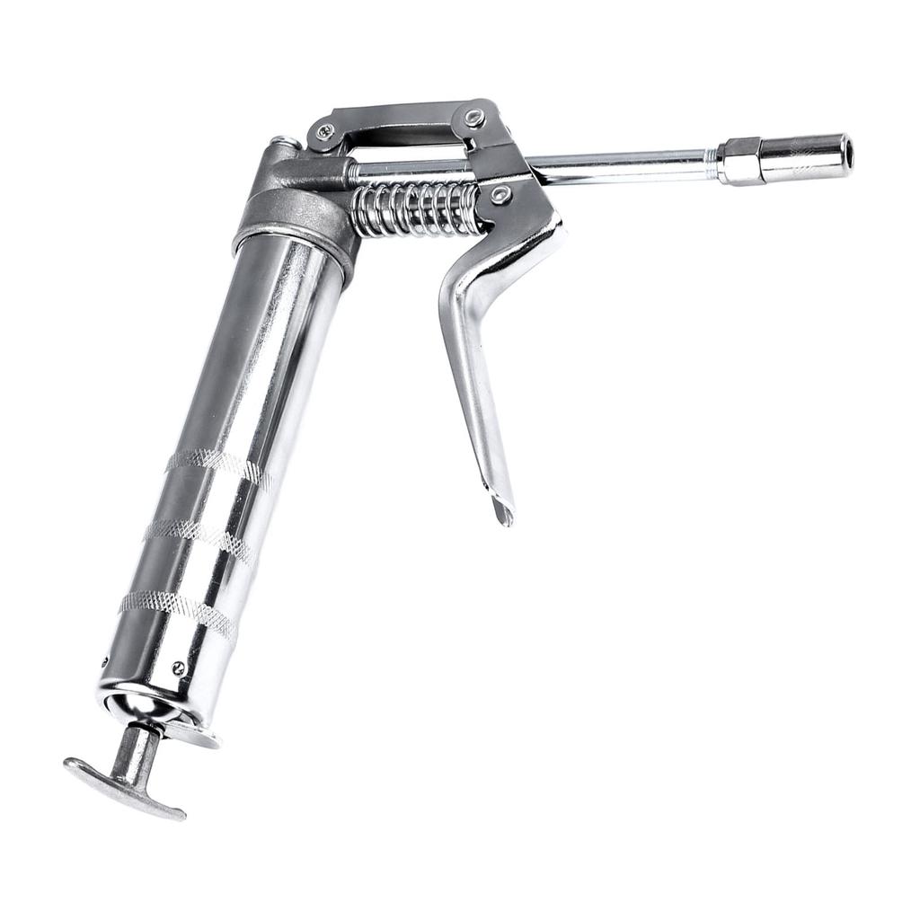Pistol de gresat 120CC Metal cromat Portabil Instrument de umplere cu gresă lubrifiantă pentru uz industrial
