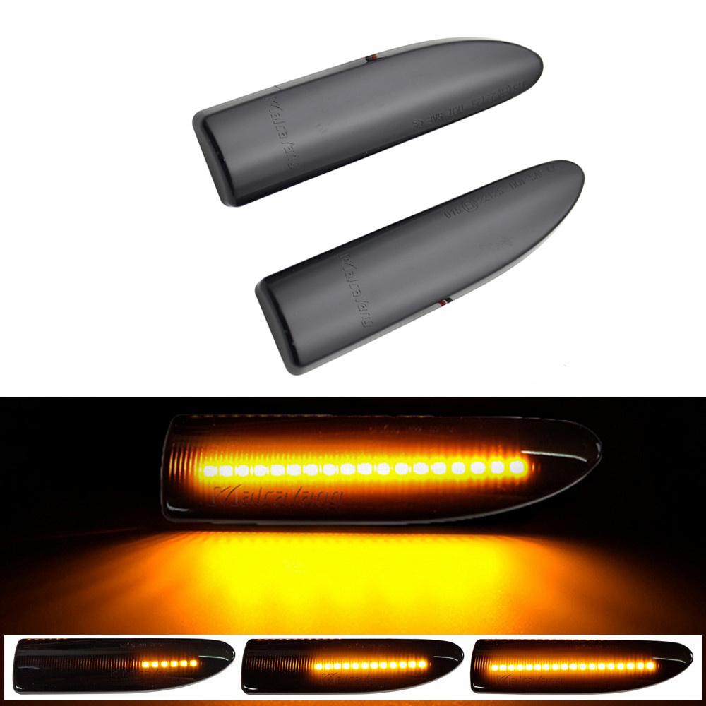 Rearview Flashing Repeater LED Turn Signals Side Intermittent Light for Jaguar X-Type 2002 2003 2004 2005 2006 2007 2008 2009