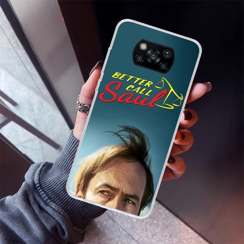 Better Call Saul TV Phone Case For Xiaomi Poco X7 X6 X5 Pro F7 Ultra Redmi 15C 15 13 13C 12 12C 10 10A 10C 9 9A 9C 9T Shell Poco