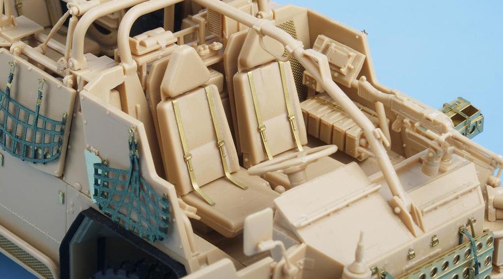 Tetra Model ME Series British Jackal 1 High Mobility Armored Vehicle Plastic Model Parts ME3569 1/35 (for HB)