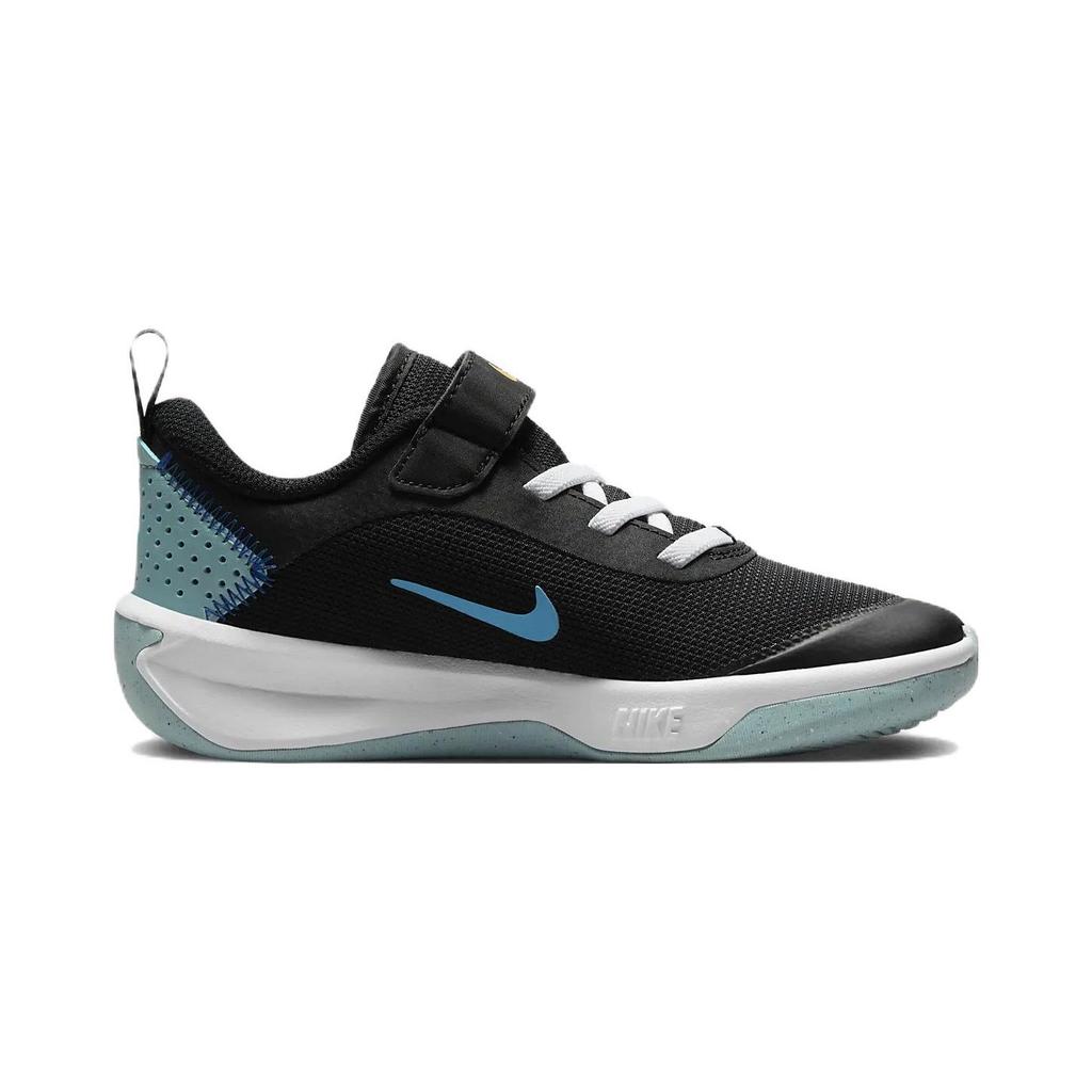 Nike Omni Multi Court Multi Court Slip Resistant Abrasion Resistant Low top Sports Casual Shoes Black Blue Kids' DM9026-005
