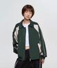 Slow Record House Piping Line Windbreaker_Green
