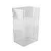 Wall Mounted Tissue Box Punch Free Tissue Holder Wall Hanging Mounted Translucent Toilet Paper Storage Box