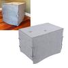 Dog Crate Cover Foldable Coldproof Felt Material Keep Warm Windproof Pet Kennel Cover for Winter Col