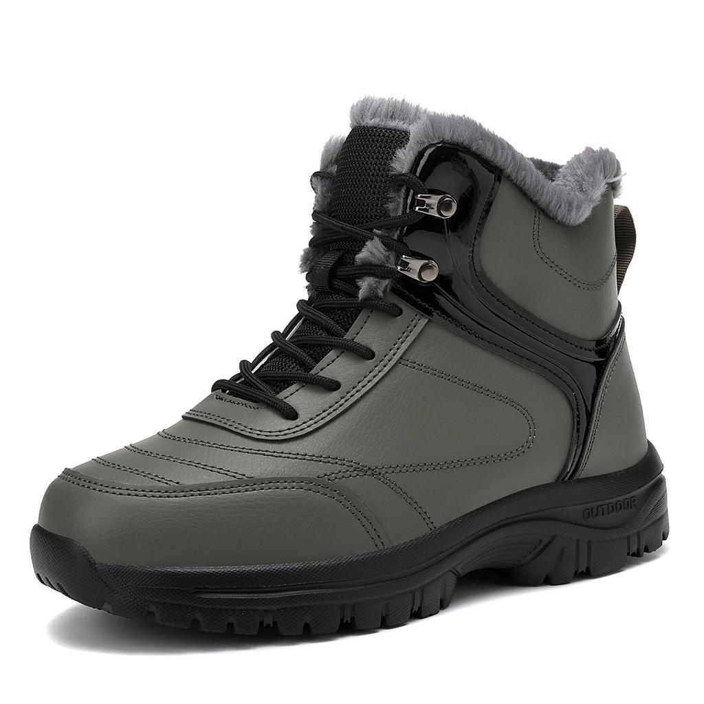 TUINANLE Unisex High-Top Hiking Shoes - Outdoor Cross-Border Design for Autumn and Winter Women Men Hiking Boots