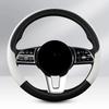 Coprivolante in pelle per auto 38 cm Coprivolante per auto in stile sportivo Coprivolante antiscivolo e antigraffio