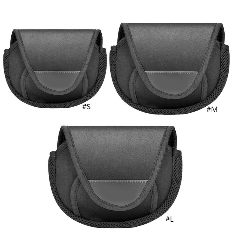 Fishing Rotating Reel Protective Bag Portable Fishing Reel Bag Baitcasting Fishing Reel Protective Case Bag Protector