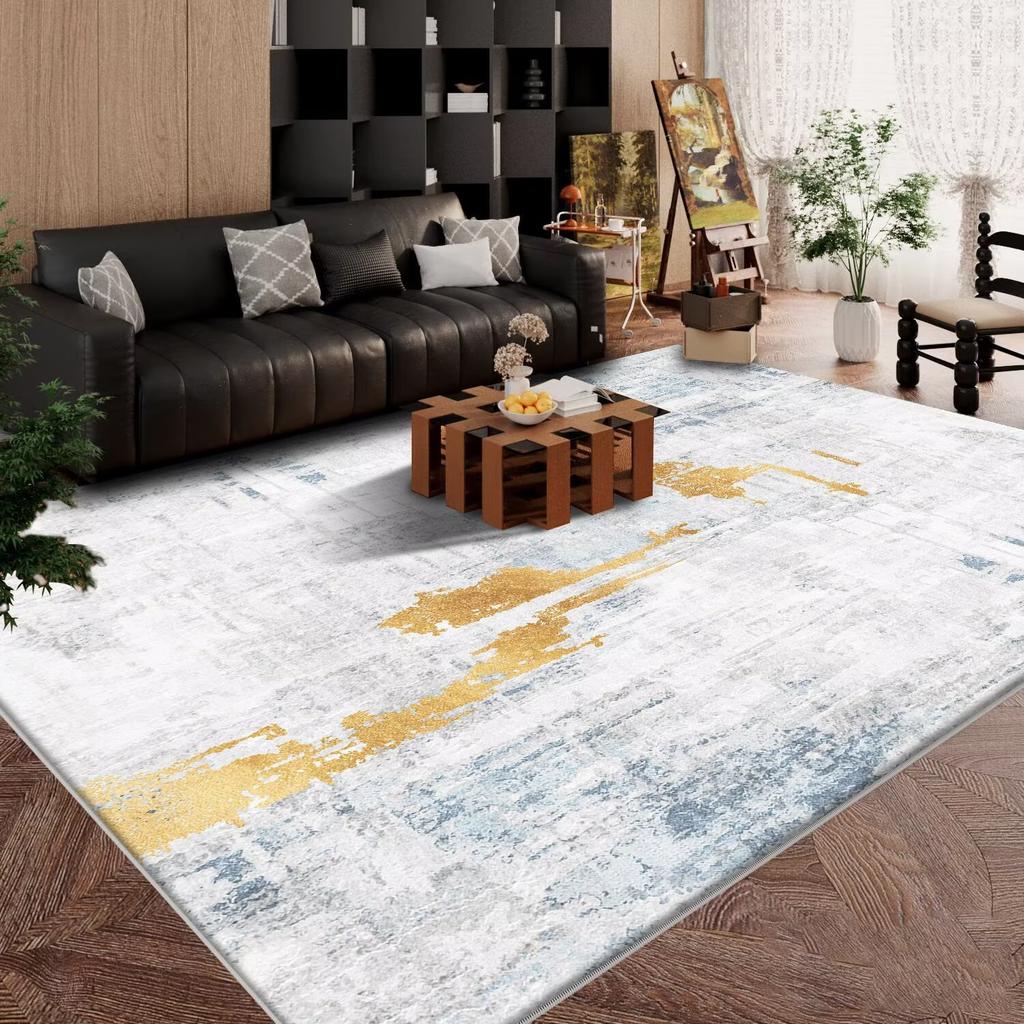 Minimalist Carpets Light Luxury Living Room Bedroom Decor Soft non-slip Rug Large Area Cloakroom study Floor Mat Easy cleaning