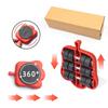 Heavy Duty Furniture Lifter with 4 Sliders for Safe Moving Appliance Roller Suitable for Sofas Couches Refrigerators