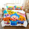 3D Print Plim Cartoon Plim Bedding Set Boys Girls Twin Queen King Size Duvet Cover Pillowcase Bed boys Adult Home Textileextile