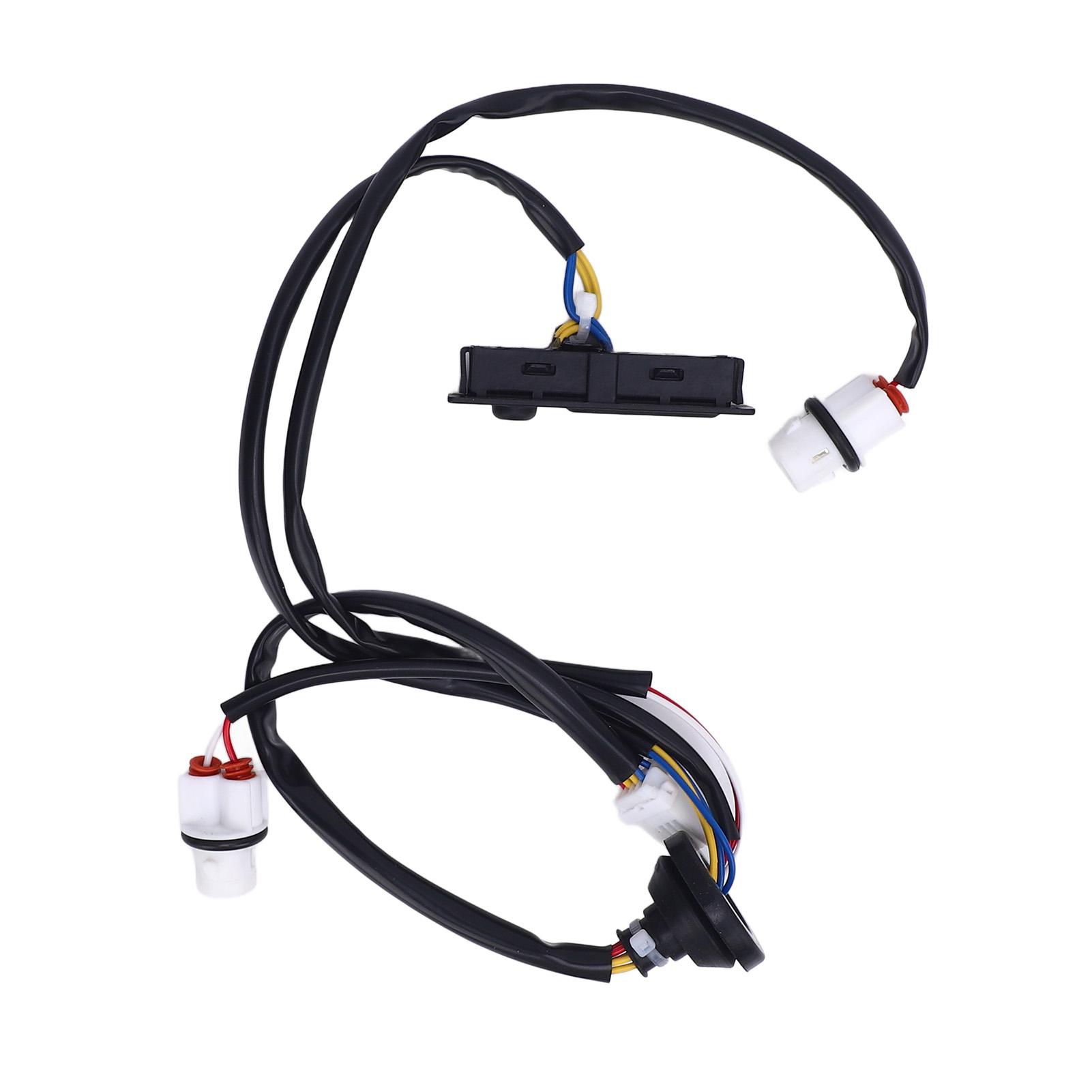 

Переключатель открытия крышки багажника Удобный захват Ударопрочный 25380 1KA0A Переключатель открытия задней двери Замена для Juke