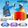 Kapvoe Photochromic Ski Goggles Magnetic Anti-Fog Lenses UV400 Protection Men Women Ski Goggles Snow Sunglasses Sports Eyewear