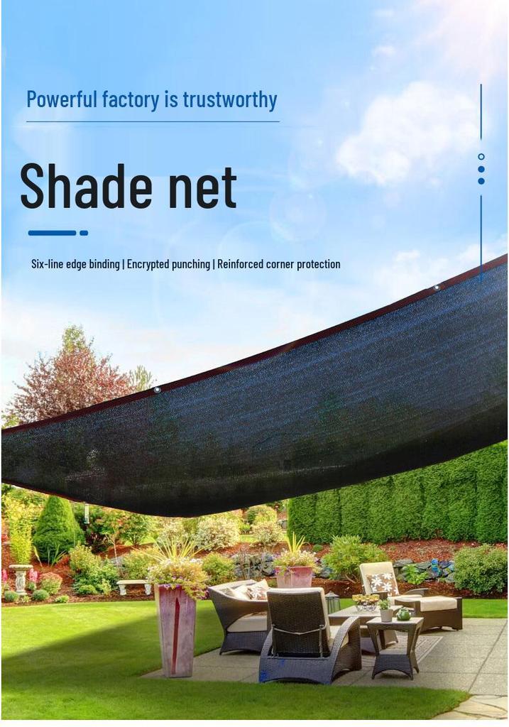 Outdoor Anti-Sun Shading Net for Courtyards and Rooftops