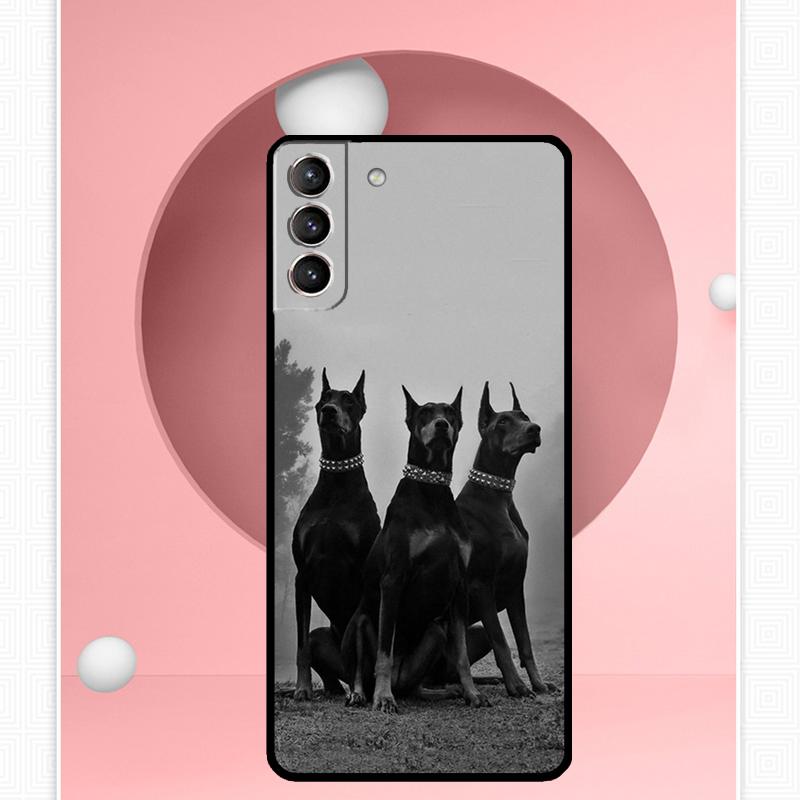 Dachshund Doberman Dog Case For Samsung Galaxy S25 Ultra S20 S21 S22 S23 S24 Ultra S9 S10 Plus S25 FE Cover Funda