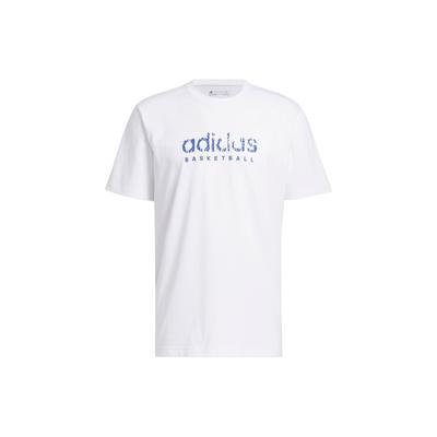 adidas City Foundation Graphic T-Shirt, American Retro, Short Sleeve Men Tops White IN6369