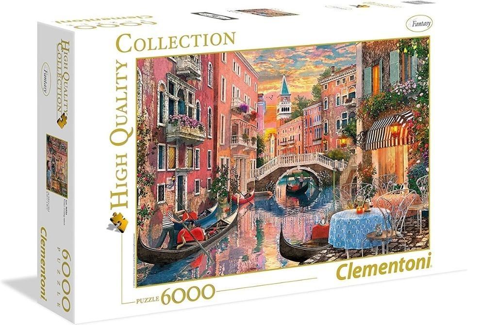 Puzzle 6000 Hq Venice Evening Sunset