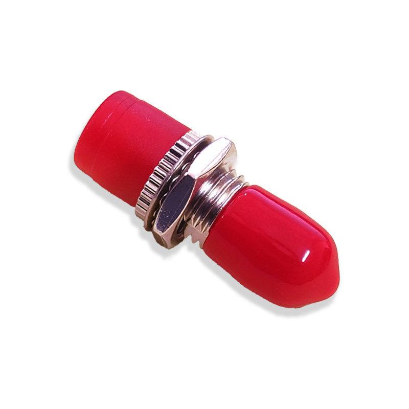 Fiber Optic Connector Adapter Flange Plug Coupler, Single/Multi-mode, Single/Double Core Options