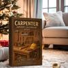 2025 Carpenter Advent Calendar 24-day Christmas Countdown Calendar with Mini Tools Figures Holiday Gift for Carpenters Craft Lovers